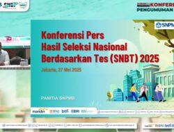 5.543 Peserta SNBT-UTBK 2025 Lulus Masuk UPI