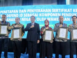PT Len Raih Sertifikat Komponen Pendukung Pertahanan Negara dari Kementerian Pertahanan