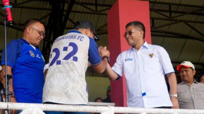 Saksikan Final Piala Soeratin Kota Tasikmalaya, Wagub Erwan: Banyak Pesepak Bola Muda Bertalenta