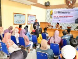 Daddy Rohanady Sosialisasikan Perda Penyelenggaran Kesehatan