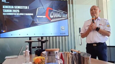 Semester I Tahun 2025, Pengguna KAI Commuter Wilayah 2 Bandung Naik 19,3 Persen