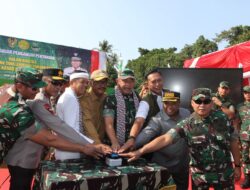 KASAD dan Gubernur Jabar Resmikan Sarana Pengairan di Ciracap Sukabumi