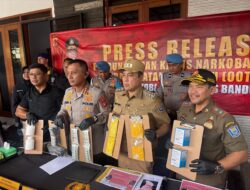 Polrestabes Bandung Ungkap Peredaran Jutaan Butir Obat Terlarang