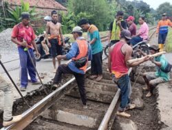 Pastikan Keselamatan dan Kenyamanan Perjalanan Kereta Api, KAI Daop 2 Bandung Lakukan Perawatan Geometri di 37 Perlintasan Sebidang