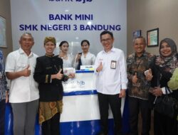 OJK Jabar Dan Bank BJB Resmikan Mini Bank Di SMKN 3 Bandung, Dorong Budaya Menabung Sejak Dini