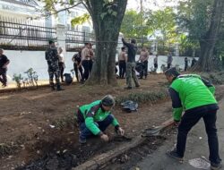 Pangdam III/Slw Ajak Elemen Masyarakat Bersih-Bersih Pasca Unjuk Rasa di DPRD Jabar