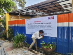 KAI Daop 2 Amankan Aset Rumah Perusahaan di Jalan Natuna Bandung