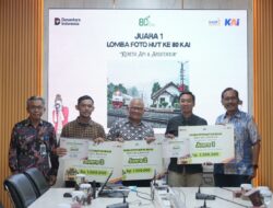 KAI Daop 2 Bandung Umumkan Pemenang Lomba Foto HUT ke-80 PT KAI