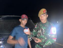 Satgas Yonarmed 4/PRH dan Sat Resnarkoba Polres Malinau Gagalkan Penyelundupan Narkoba Jenis Sabu