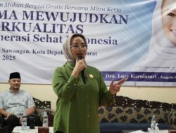 DPR RI Bersama BGN Sosialisasikan Program Makan Bergizi Gratis di Depok