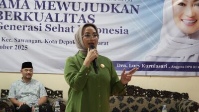 DPR RI Bersama BGN Sosialisasikan Program Makan Bergizi Gratis di Depok