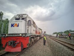 KA Purwojaya Relasi Gambir – Kroya Anjlog di Emplasemen Stasiun Kedunggedeh Bekasi, Seluruh Penumpang Dipastikan Selamat