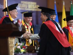 12 Dosen UPI Dikukuhkan Sebagai Guru Besar, Rektor : Jangan Berhenti Mencari dan Menemukan Ilmu