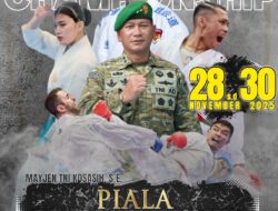 Open Karate Championship Piala Pangdam III/Slw tahun 2025 Digelar Akhir November 2025