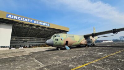 PTDI Modernisasi 9 Unit Pesawat Hercules TNI AU