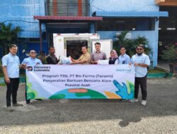 Bio Farma Group Salurkan Bantuan Logistik Penting Untuk Warga Terdampak Bencana di Provinsi Aceh