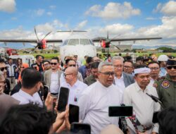 Pesawat Wings Air Semarang-Bandung Resmi Mendarat di Bandara Husein Sastranegara