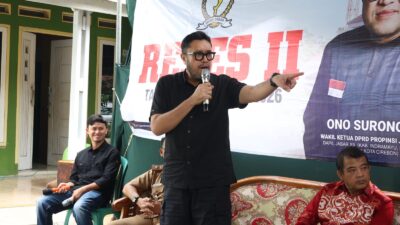 Ono Surono Serap Aspirasi Reses Soal Embung Dan Program Berbasis Masyarakat