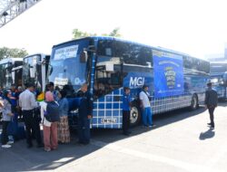 Wagub Jabar Erwan Lepas 3.000 Peserta Mudik Gratis 2026 di Terminal Leuwipanjang Bandung