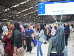12 Hari Angkutan Lebaran 2026 KAI Daop 2 Bandung Layani Hampir 415 Ribu Pelanggan