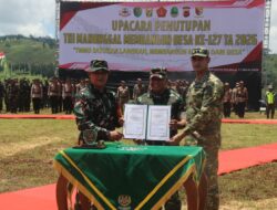 Penutupan TNI Manunggal Membangun Desa ke-127 TA 2026, Satukan Langkah, Membangun Negeri dari Desa