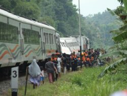 KA Bangunkarta Anjlok di Bumiayu Brebes Jateng, KAI Percepat Evakuasi dan Lakukan Rekayasa Pola Operasi