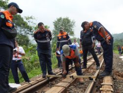 Penanganan Gogosan Jalur KA Cibeber–Lampegan Selesai, Perjalanan KA Siliwangi Kembali Normal