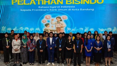 Frontliner Bank Dilatih Bahasa Isyarat, OJK Tegaskan Komitmen Bangun Ekosistem Keuangan Inklusif Bagi Difabel