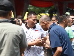 Kasad Jenderal TNI Maruli Simanjuntak Pimpin Olahraga Bersama di Kodiklatad Bandung