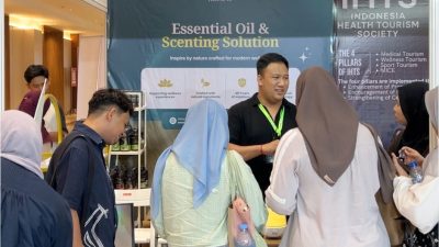 Dukung Wellness Tourism Nasional, Sinkona Indonesia Lestari Kendalikan Atmosfer Ruang Indonesia Travel Fair 2026