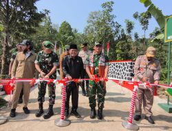 Pangdam III/ Siliwangi Resmikan Jembatan Garuda Suci, Perkuat Akses dan Dorong Perekonomian Masyarakat Sukabumi