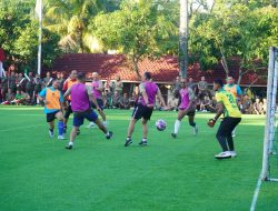 Makodam III/Siliwangi Taklukkan Kodiklatad 7-1, Pangdam Sumbang Empat Gol pada Laga Mini Soccer Persahabatan