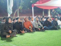 Ratusan Warga Nobar Piala Dunia 2026 di Makodam III/Siliwangi