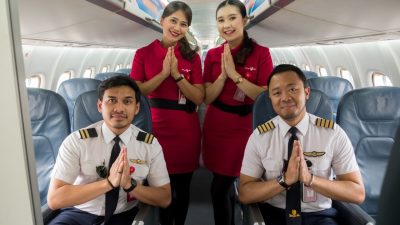 Penerbangan Perdana Wings Air Bandung – Lampung Setelah Husein Kembali Dibuka