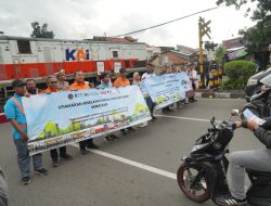 Kasus Orang dan Kendaraan Menemper KA Masih Terjadi, KAI Daop 2 Bandung Ingatkan Masyarakat Utamakan Keselamatan