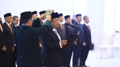 Sarjito Resmi Dilantik Sebagai Kepala Eksekutif Pengawas BMKS OJK