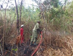Kebakaran Lahan 1,5 Hektare di Kota Banjar Berhasil Dipadamkan