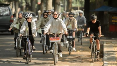 Pedal Puff Girls Wadah Pesepeda Perempuan di Bandung